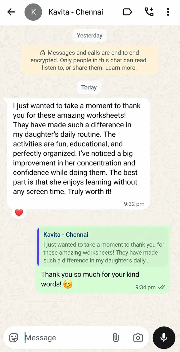 Kavita - Chennai