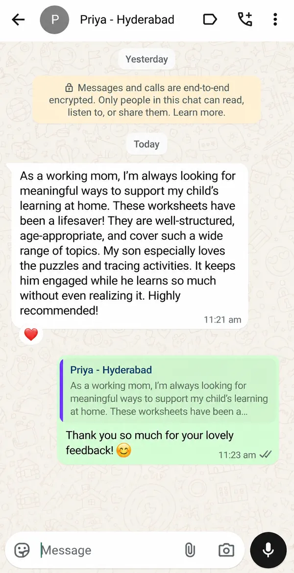 Priya - Hyderabad