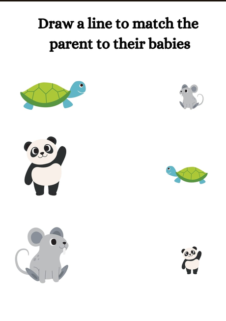 Match the Parent to their Baby